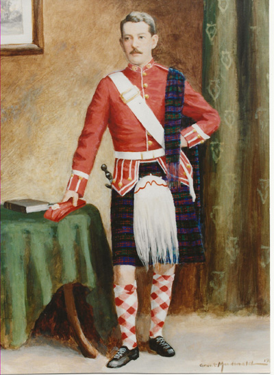 Robert Macdonald, painting by Donand Grant, 1985