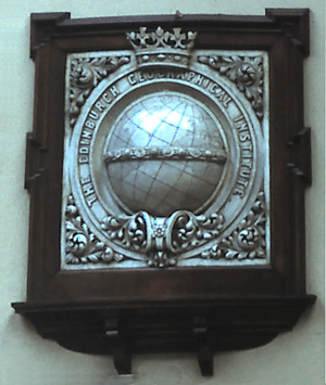 Wall plaque at Bartholomews