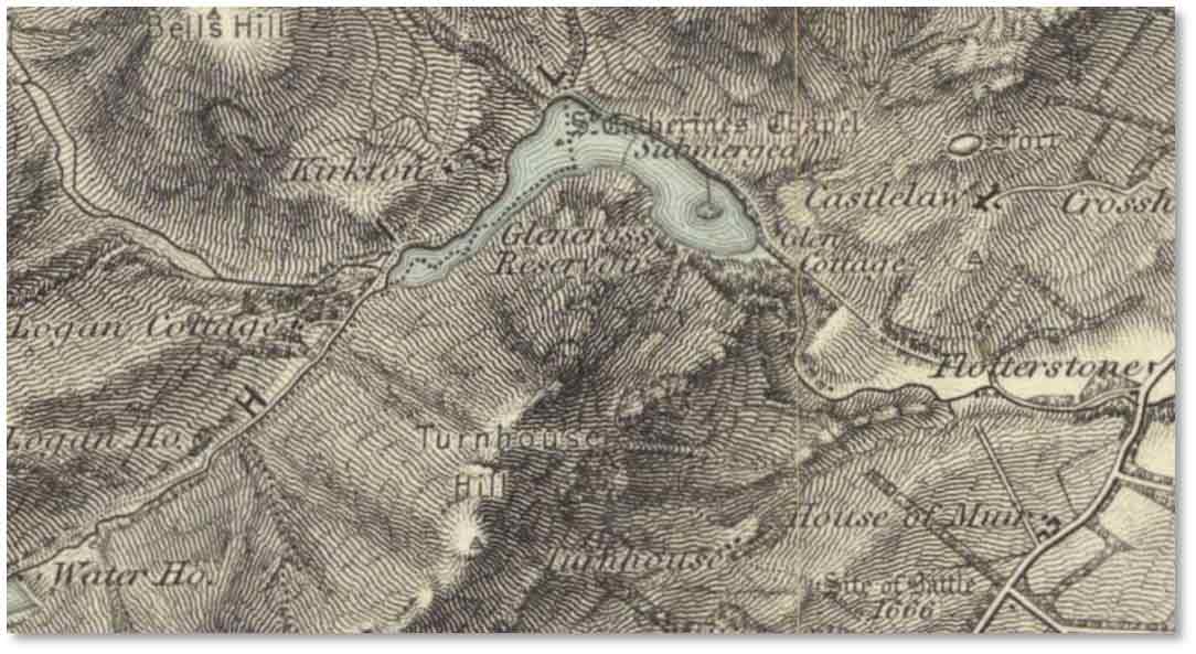 Ordnance Survey, One-Inch to the mile, Scotland, Sheet 57 (Edinburgh), First Edition (Hills), 1858.