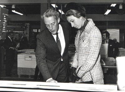 Robert Bartholomew with Princess Royal